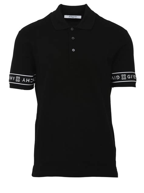 givenchy black polo shirt